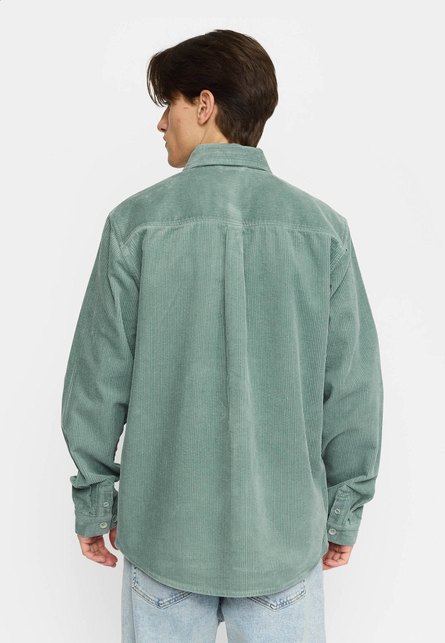 Revolution Utility Ribcord Shirt Lichtgroen Heren