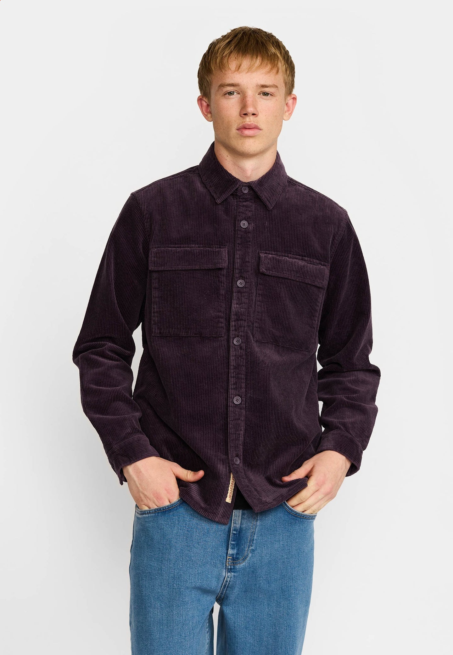 Utility ribcord shirt