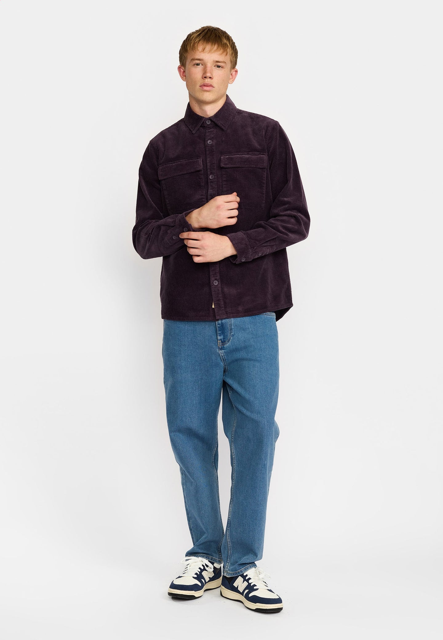 Utility ribcord shirt
