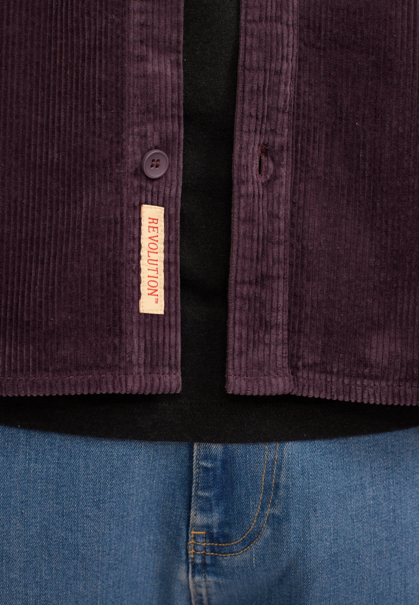 Utility ribcord shirt