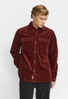 Revolution Utility Ribcord Shirt Rood Heren
