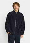 Revolution Zip Worker Shirt Donkerblauw Heren