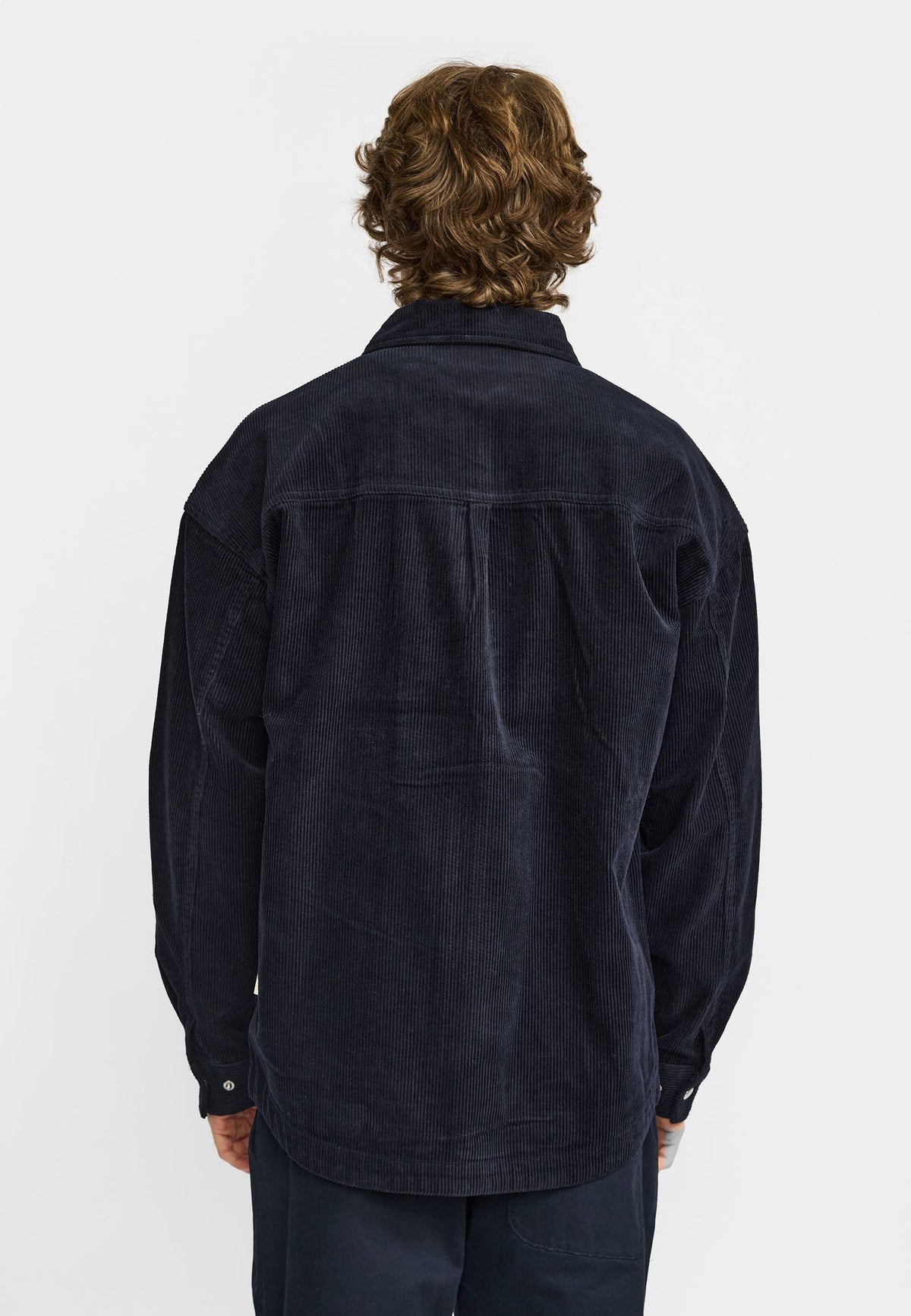 Revolution Zip Worker Shirt Donkerblauw Heren