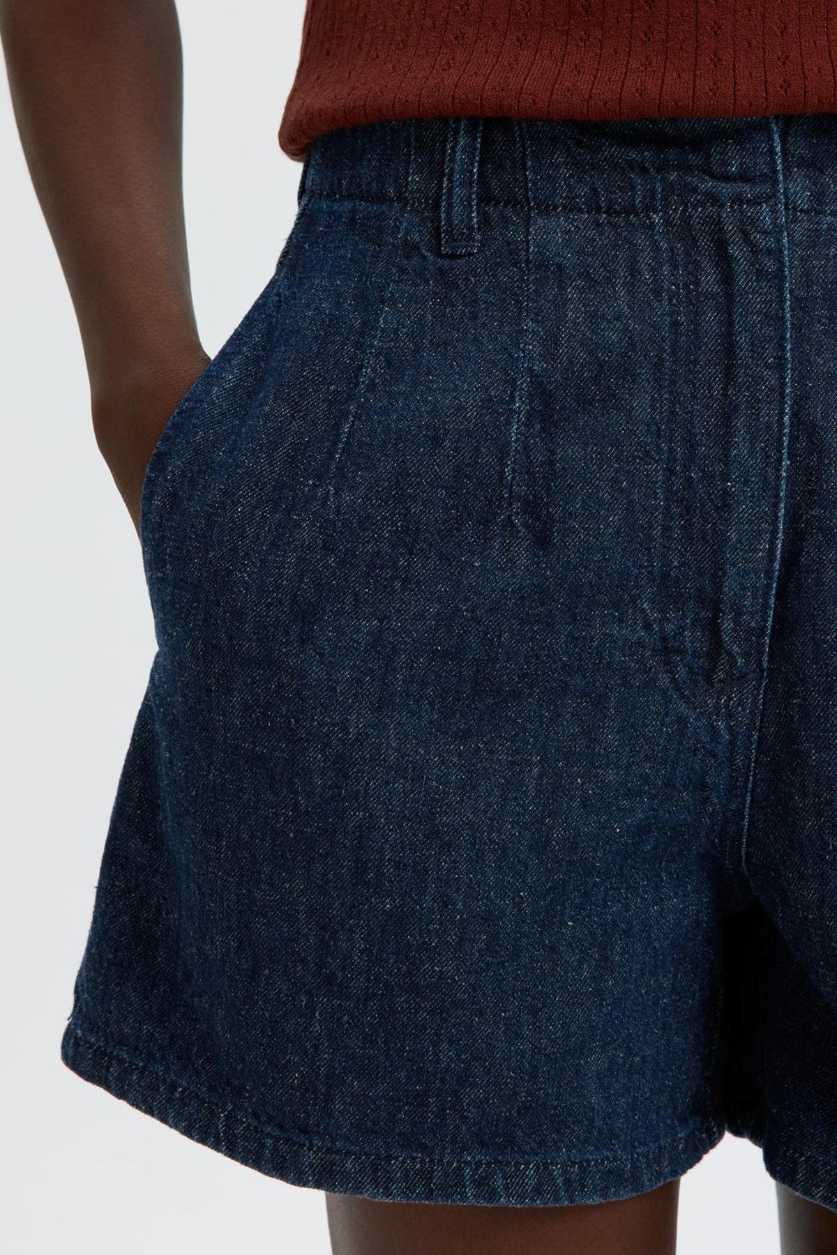 Hanny hw mini denim shorts