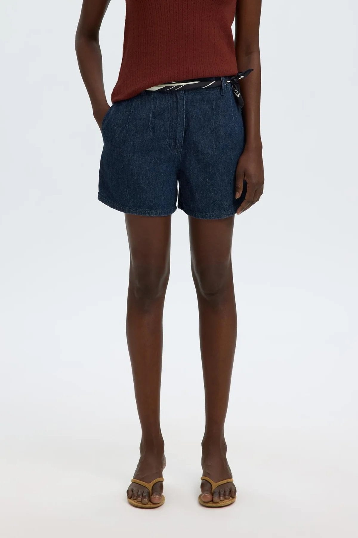 Hanny hw mini denim shorts