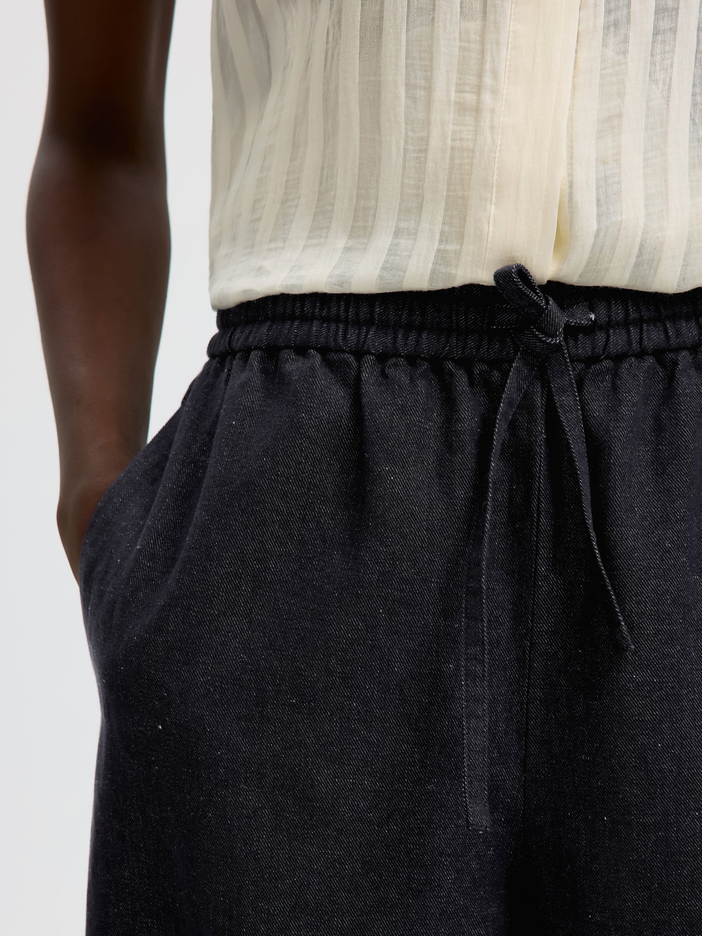 Loose Barrel Willow mw linen bld pant