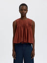 Sophia sl pleated top