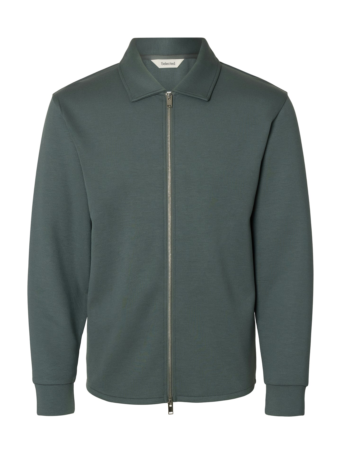 Selected Homme Emanuel Full Zip Cardigan Groen Heren