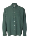 Reg Freddie solid seersucker ls shirt