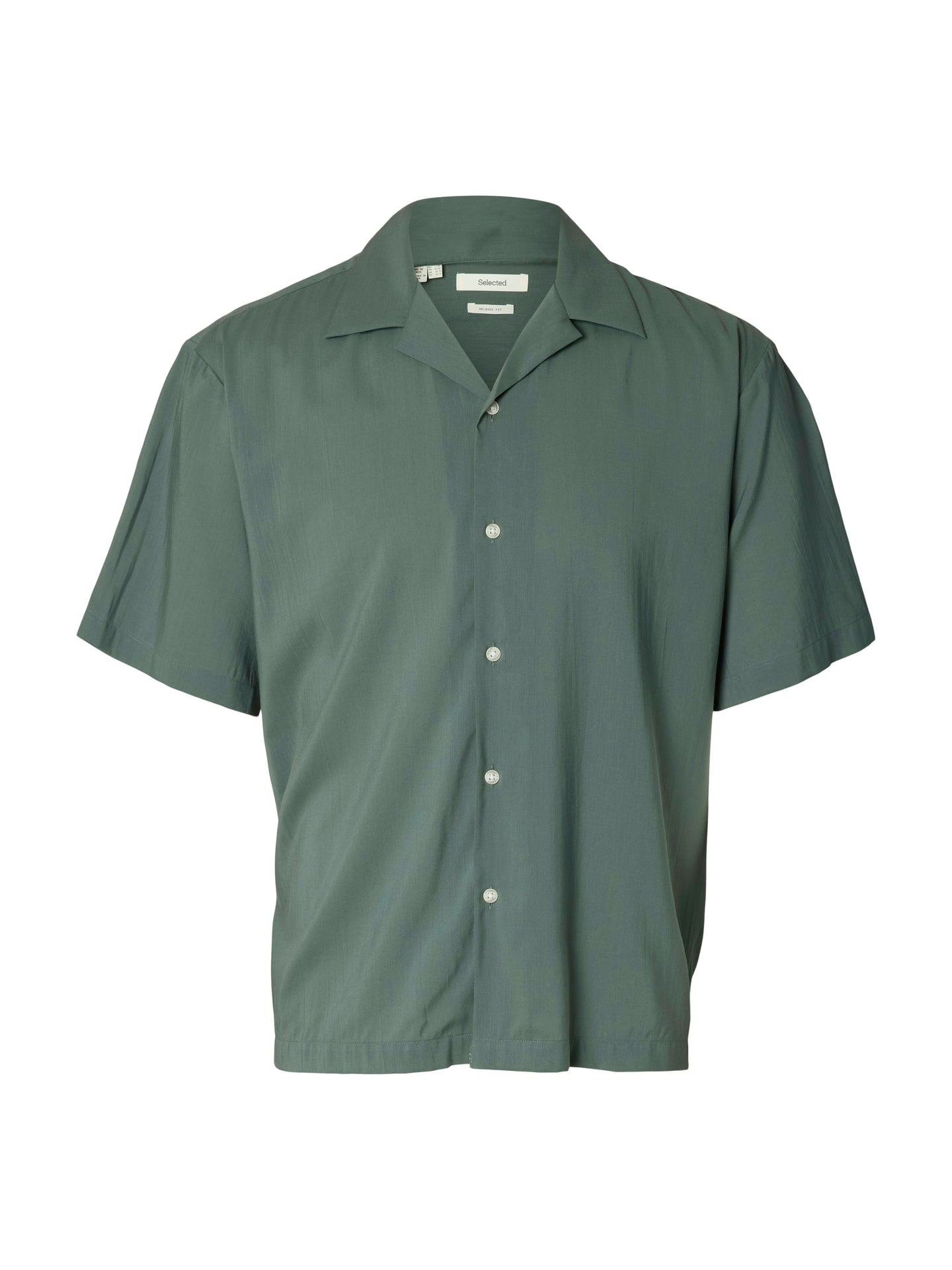 Selected Homme Relax Air Mix Shirt Groen Heren
