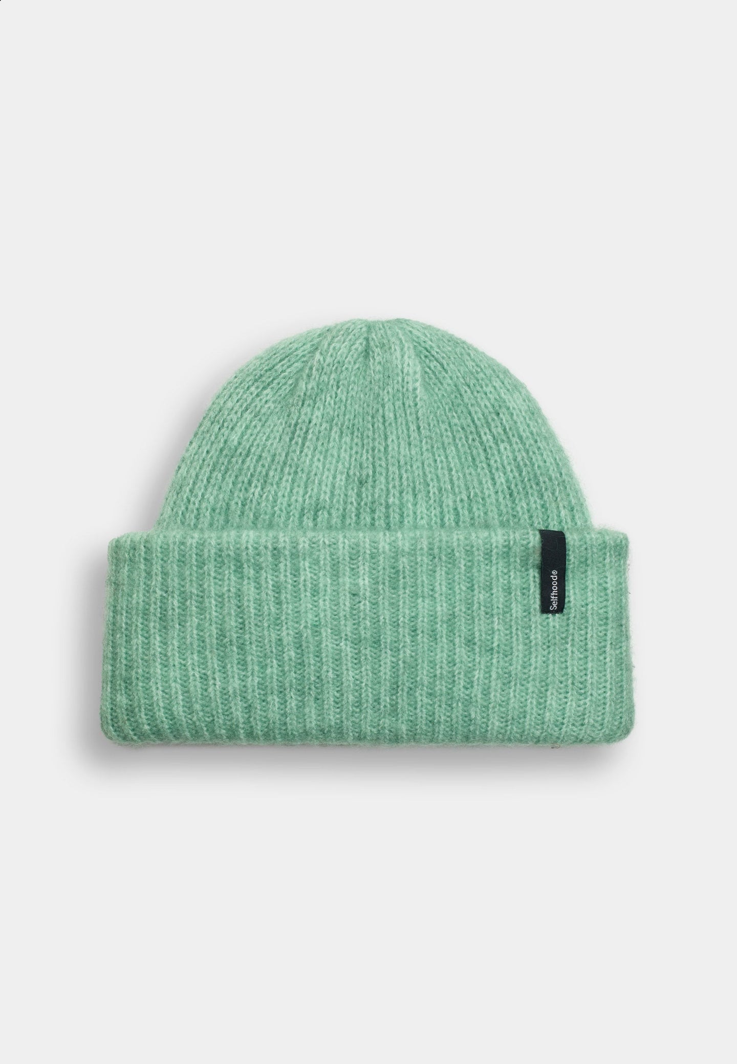 Selfhood Fluffy Beanie Lichtgroen Dames