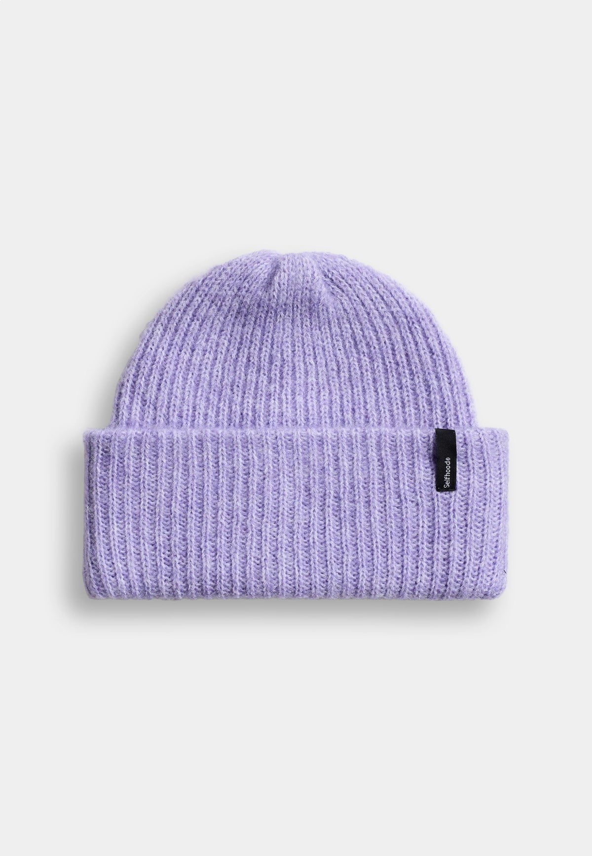 Selfhood Fluffy Beanie Lichtpaars Dames
