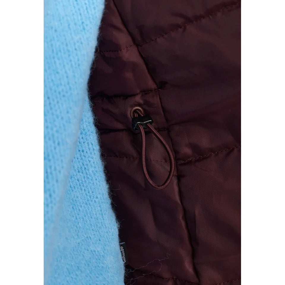 Selfhood Hooded Parka Donkerrood D