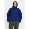 Selfhood Short Puffer Blauw Dames