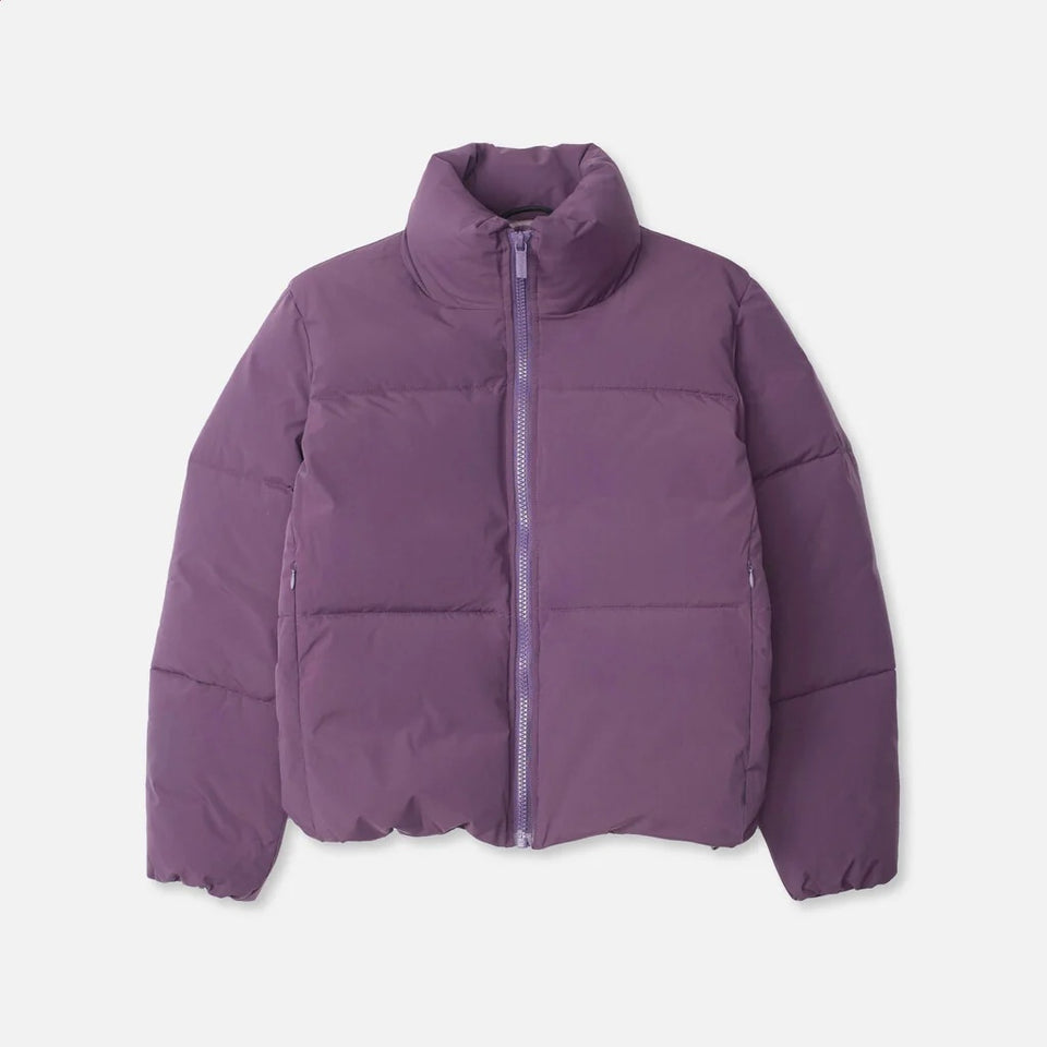 Selfhood Short Puffer Paars Dames
