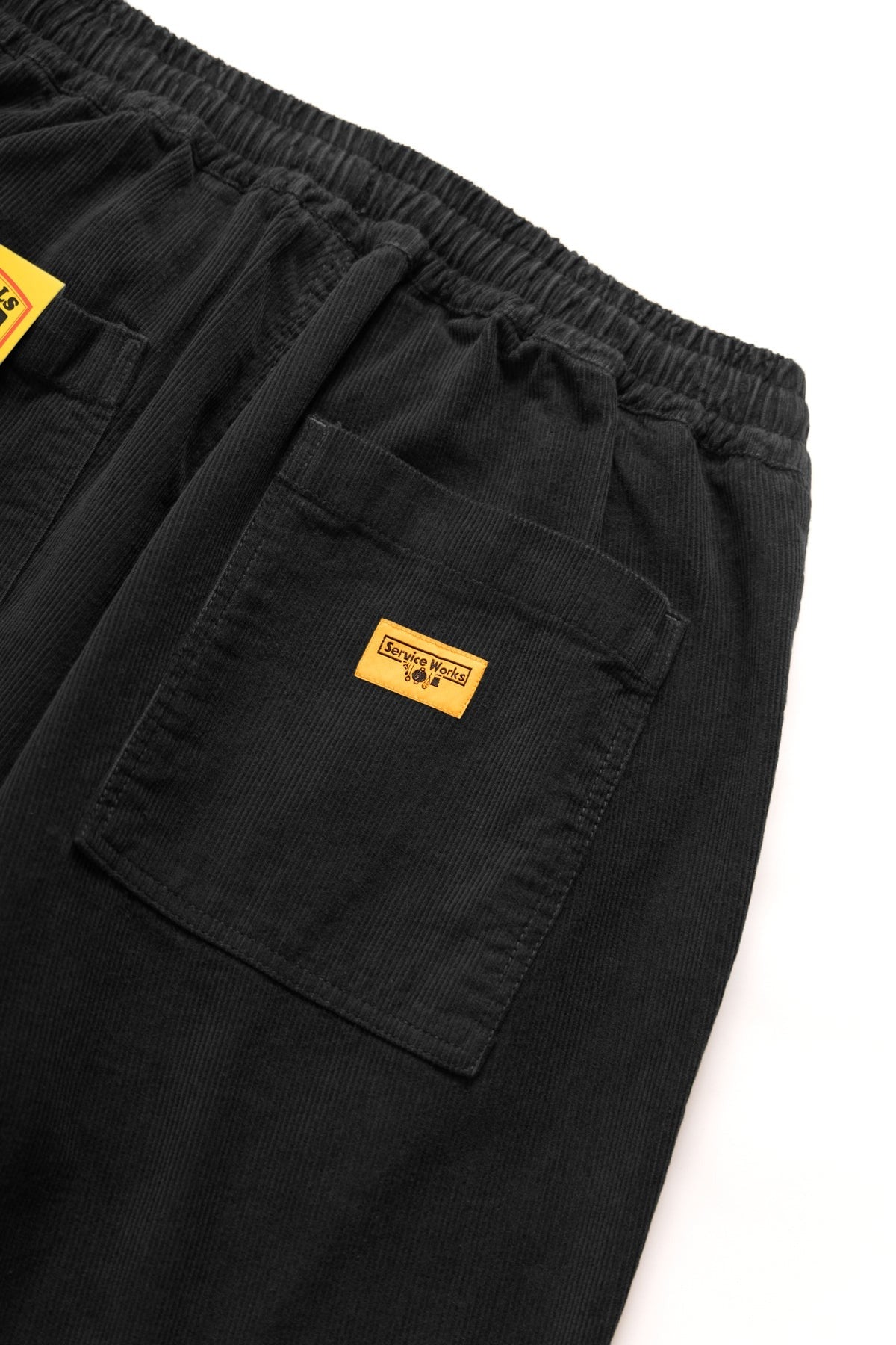 Service Works Corduroy Chef Pants Zwart Heren