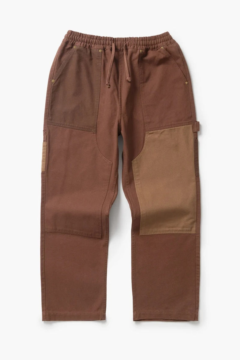 Patchwork Utility Chef pants