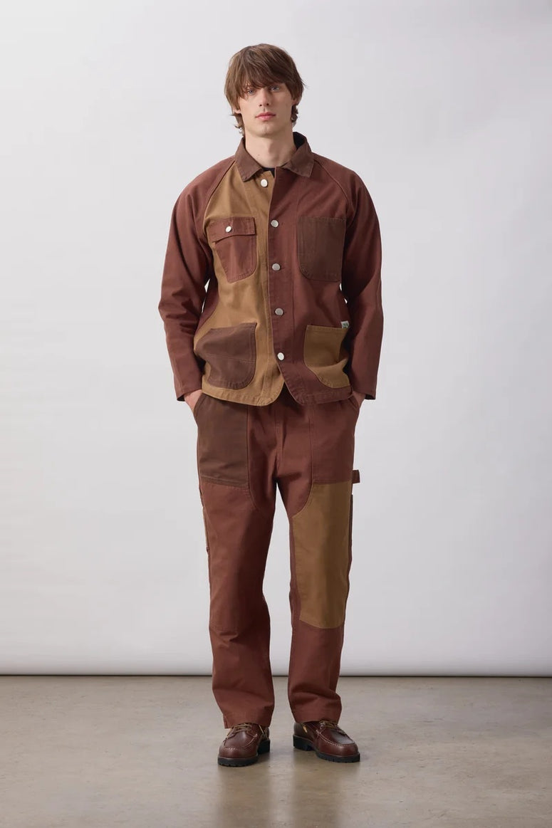 Patchwork Utility Chef pants