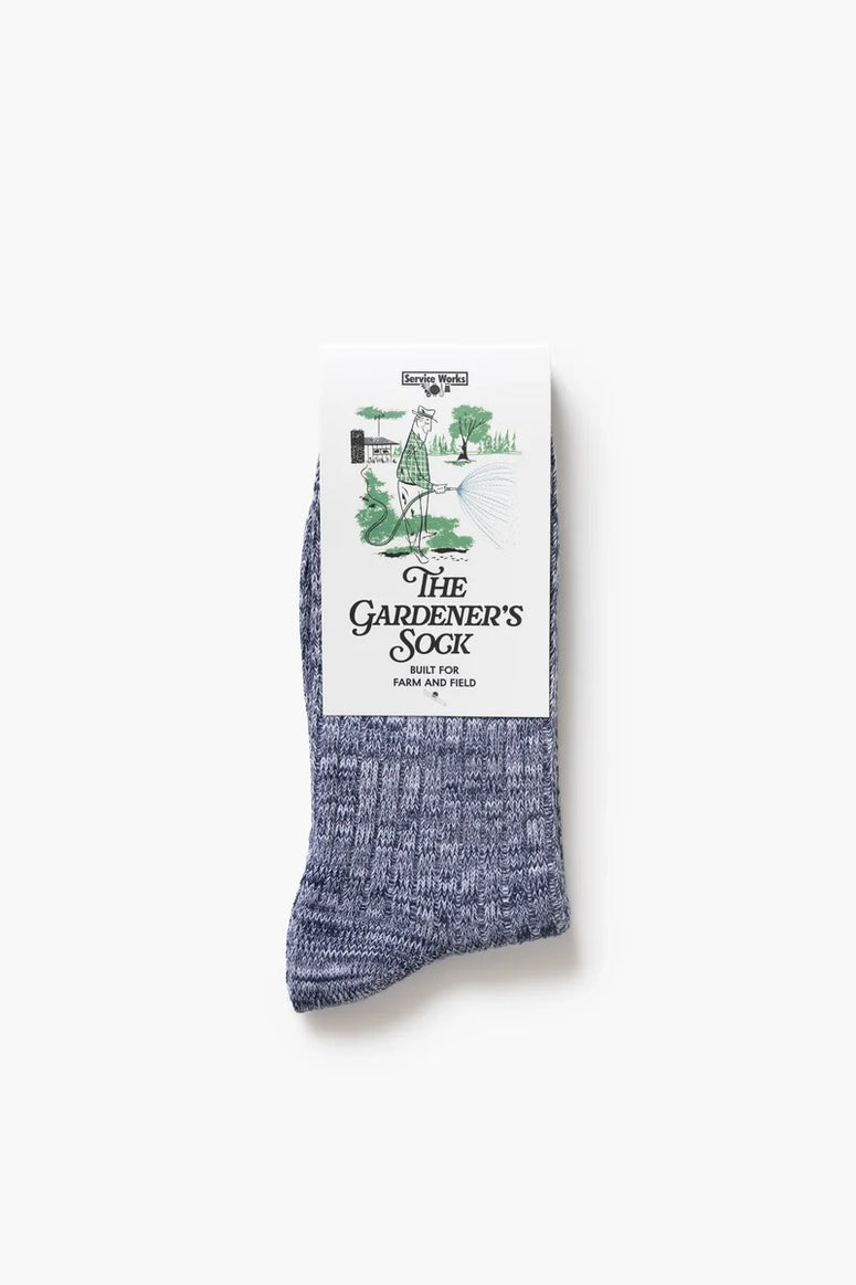 Service Works The Gardeners Socks Donkerblauw Heren