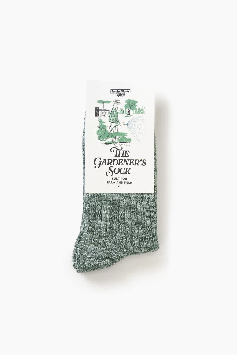 Service Works The Gardeners Socks Groen Heren
