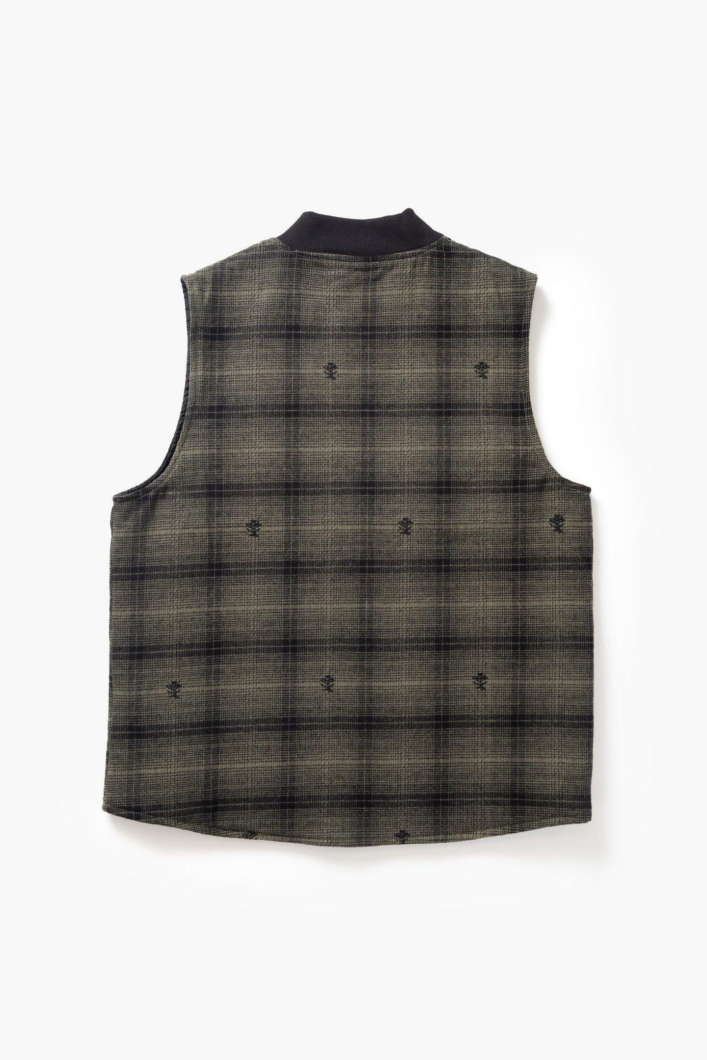 Service Works Thisle Plaid Work Vest Groen Heren