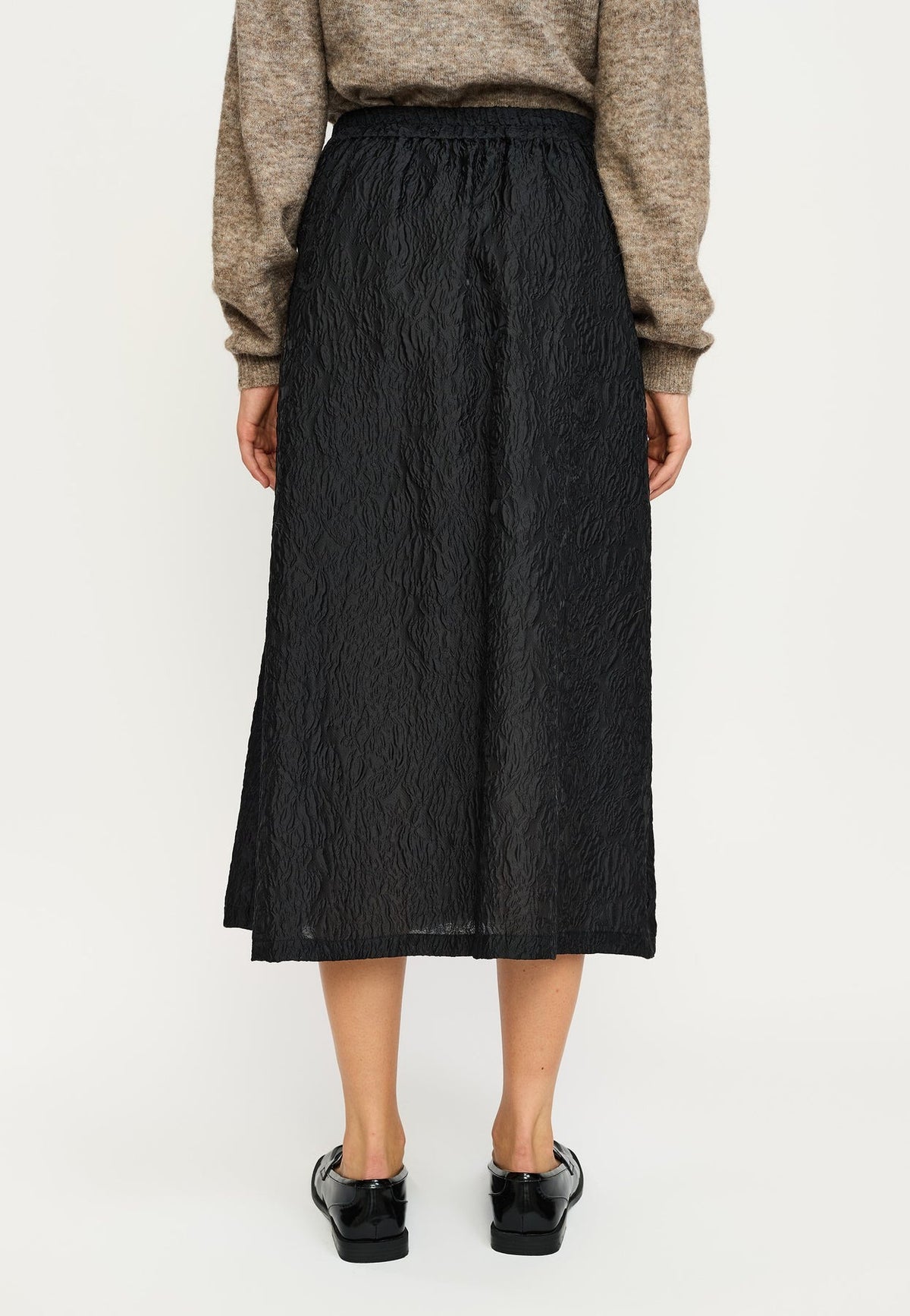Soft Rebels Adi Midi Skirt Zwart Dames