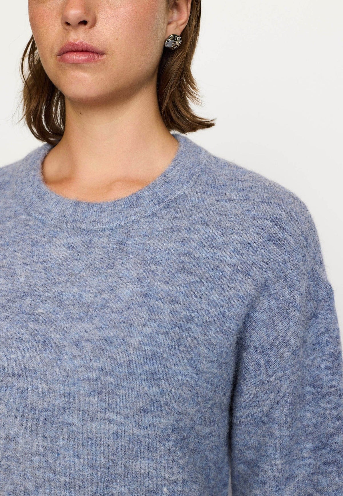 Soft Rebels Alisson Knit Lichtblauw Dames