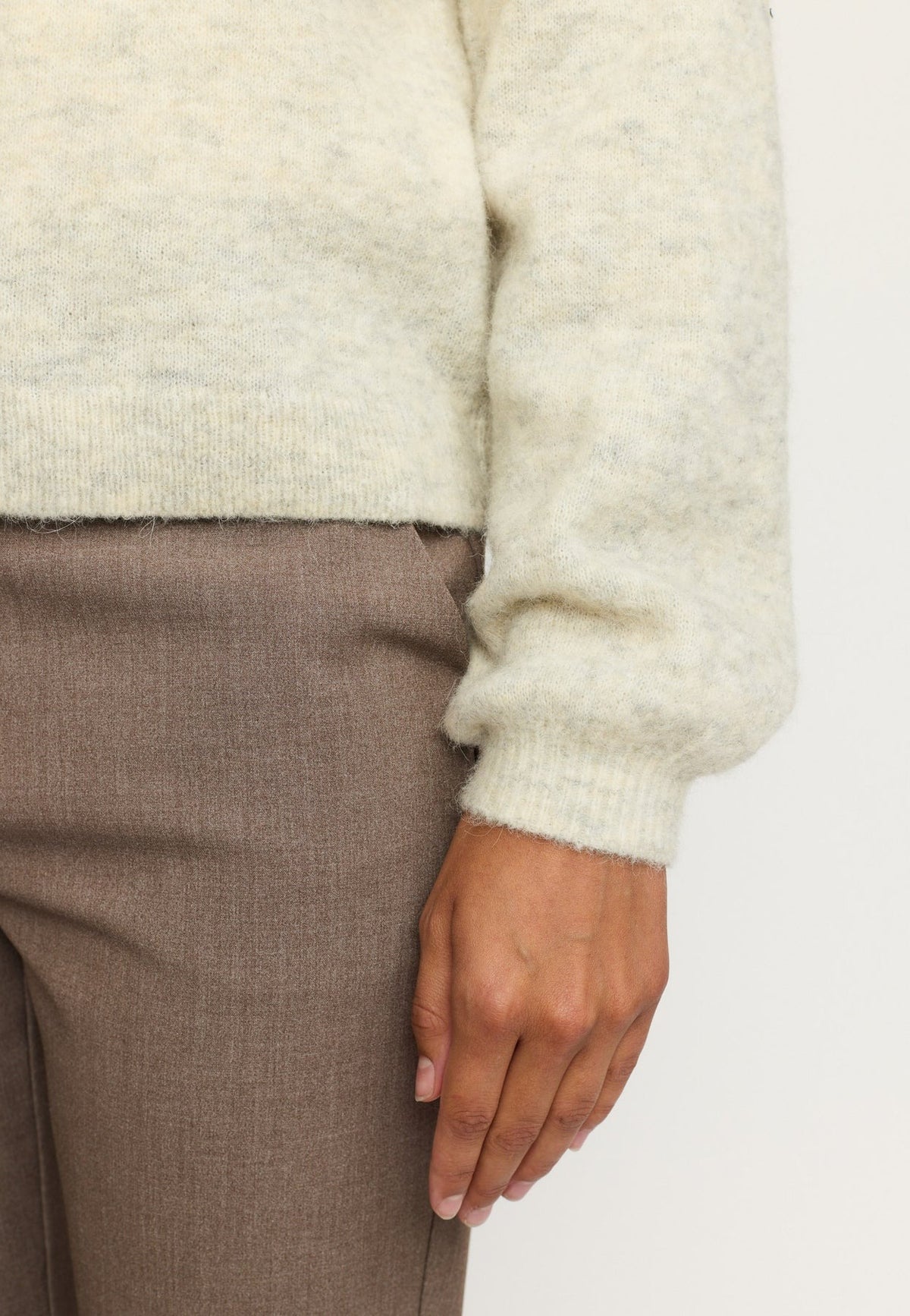 Soft Rebels Alisson Knit Wit Dames