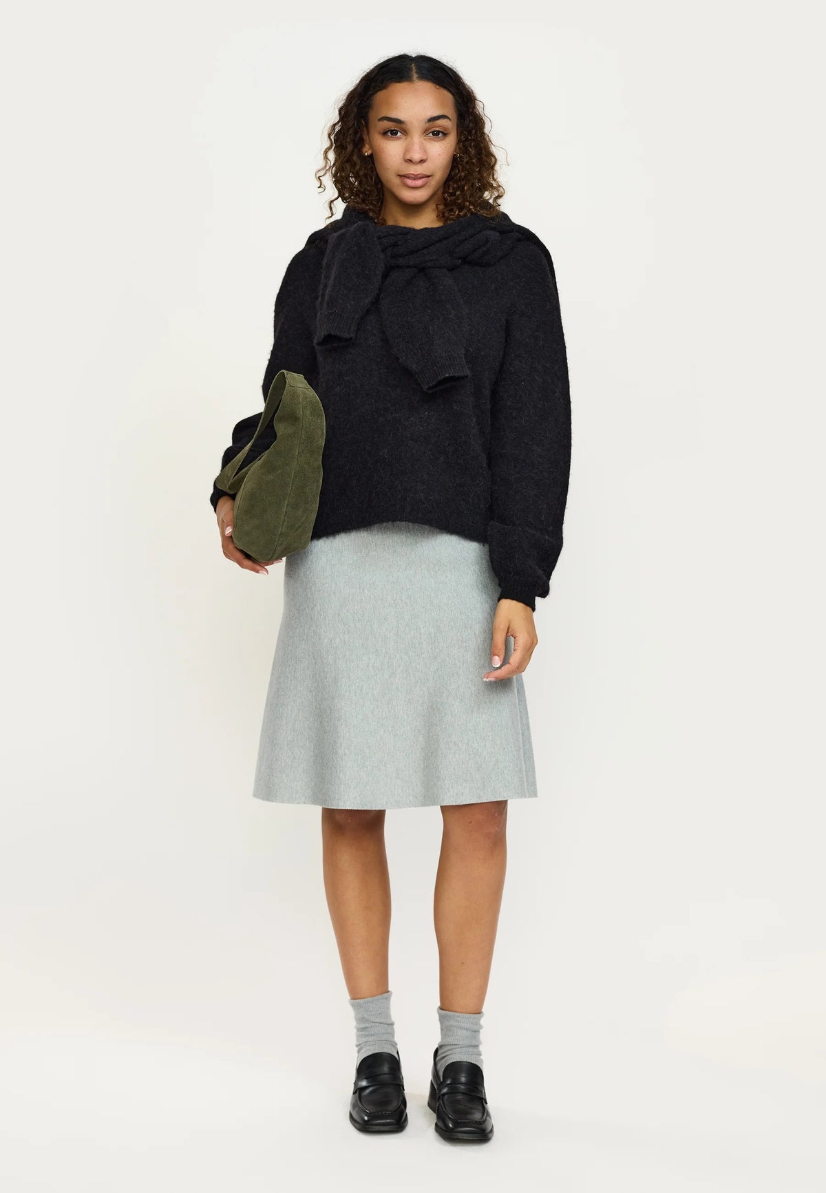Soft Rebels Alisson Knit Zwart Dames