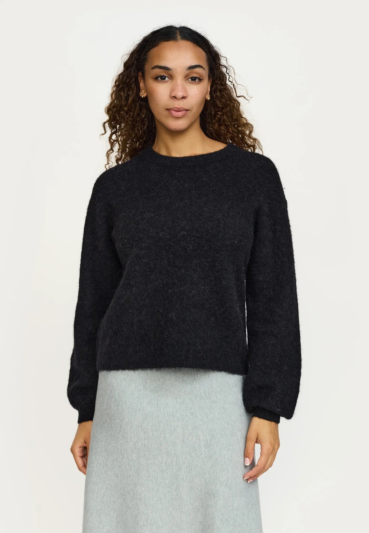 Soft Rebels Alisson Knit Zwart Dames