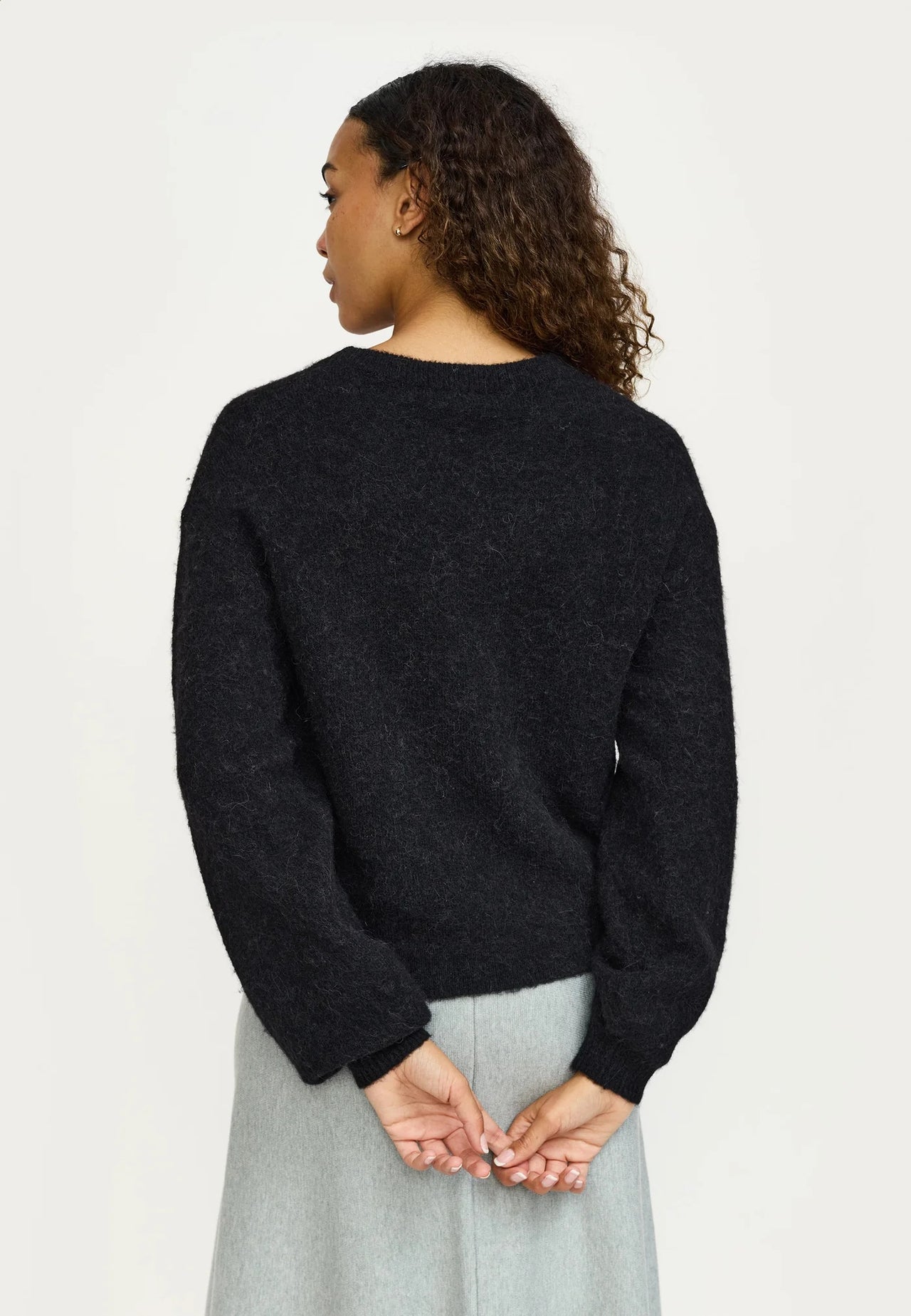Soft Rebels Alisson Knit Zwart Dames