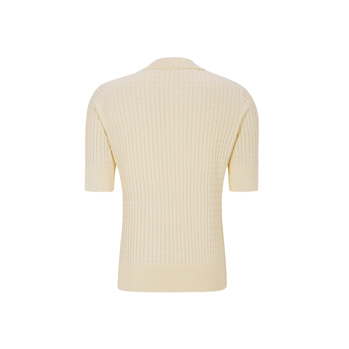 Soft Rebels Beth Polo Knit Wit Dames