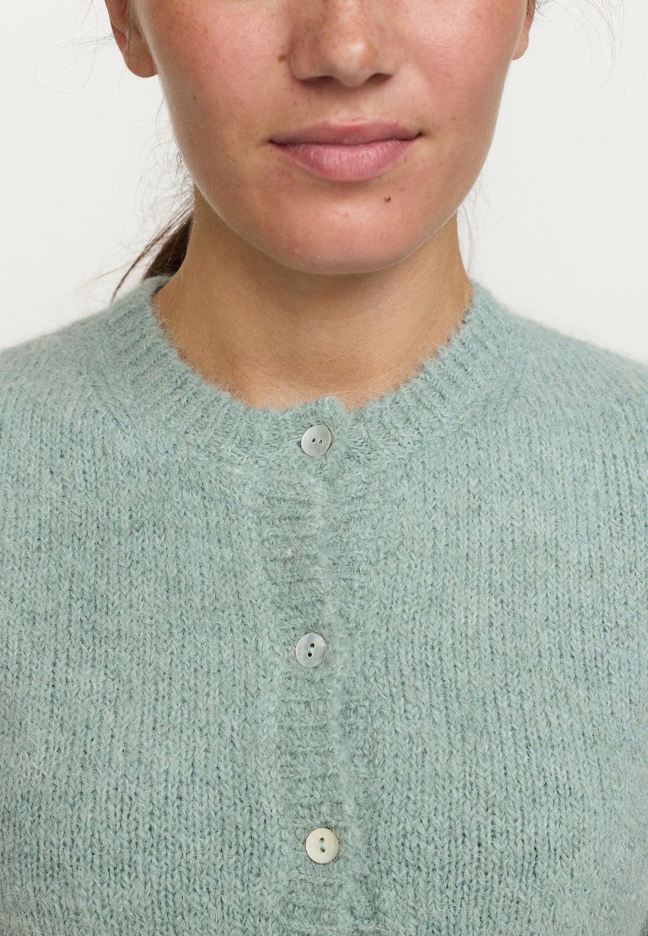 Soft Rebels Camilla Cardigan Knit Lichtblauw Dames