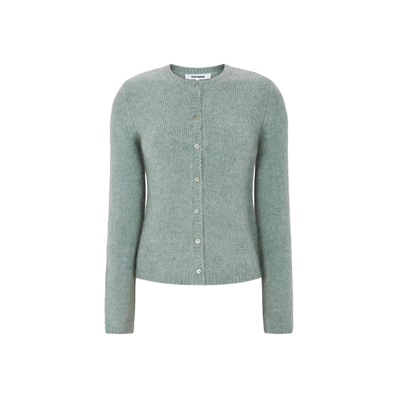 Soft Rebels Camilla Cardigan Knit Lichtblauw Dames