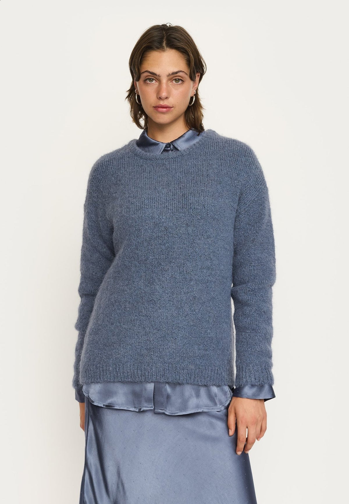 Soft Rebels Camilla Knit Blauw Dames