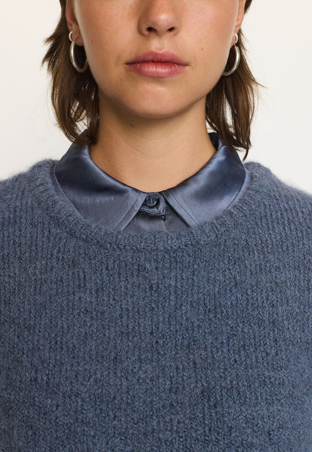 Soft Rebels Camilla Knit Blauw Dames