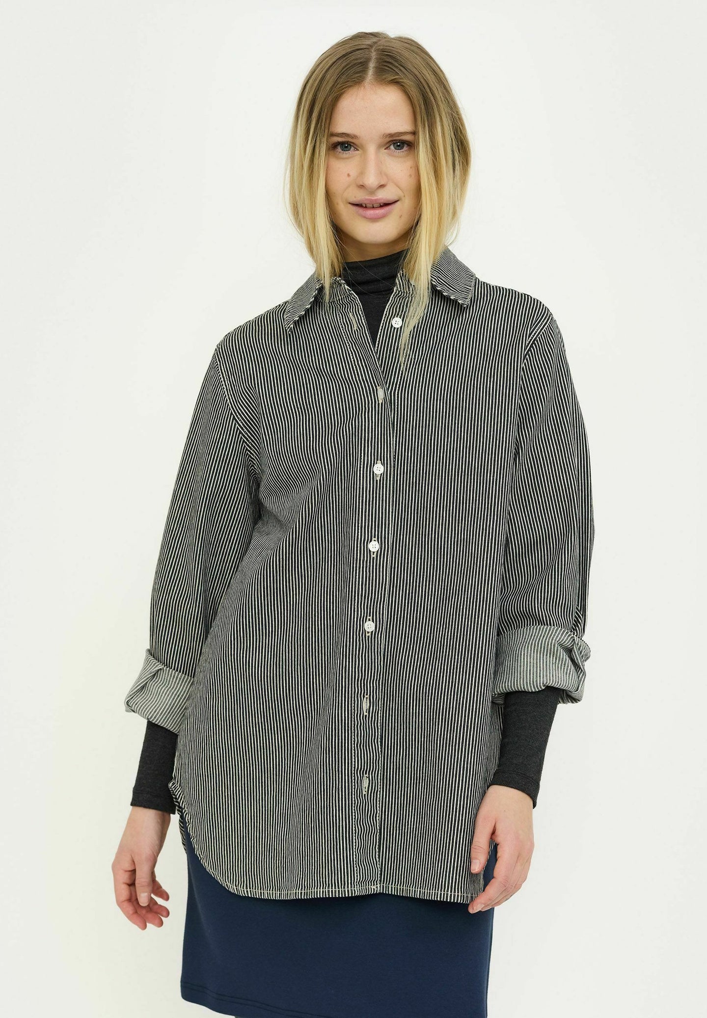 Soft Rebels Delilah Shirt Zwart Dames