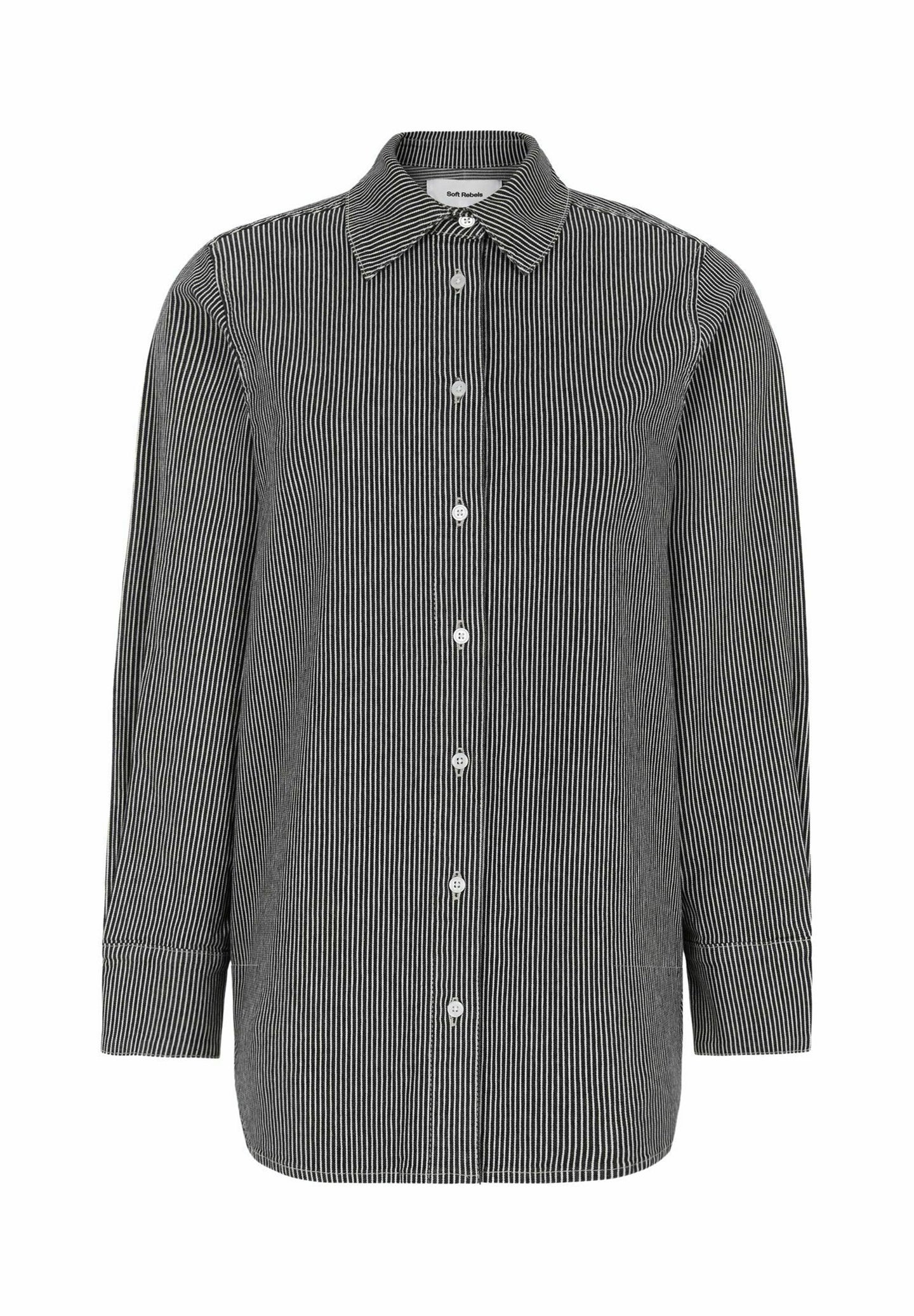 Soft Rebels Delilah Shirt Zwart Dames