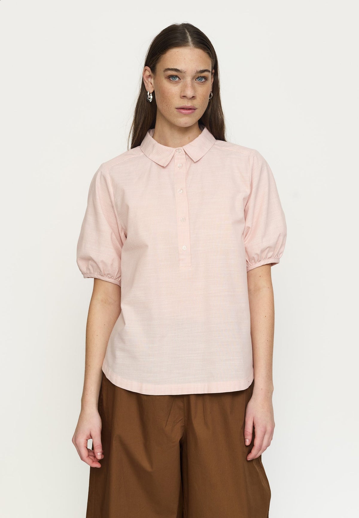 Soft Rebels Ebbi Blouse Lichtroze Dames