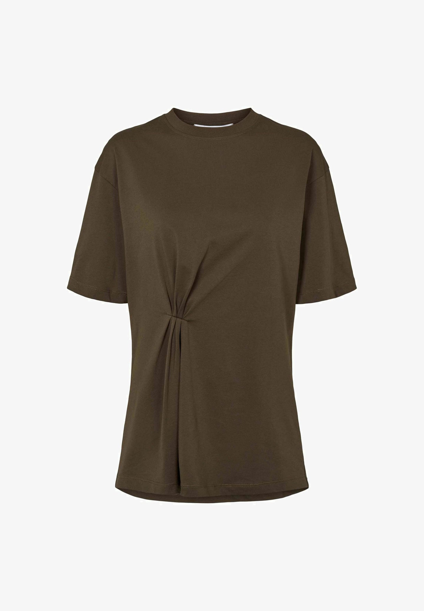 Soft Rebels Edana T-shirt Donkerbruin Dames