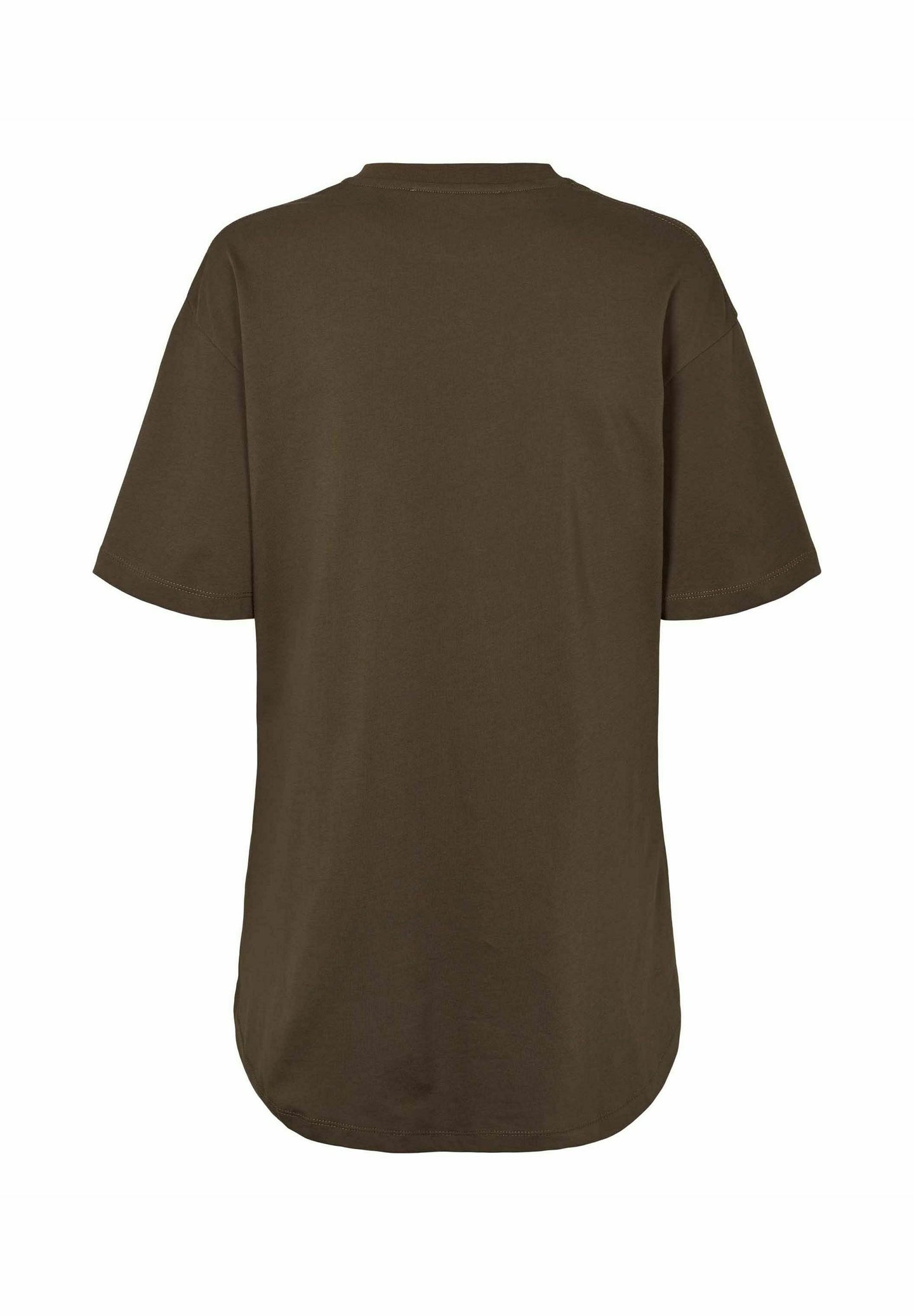 Soft Rebels Edana T-shirt Donkerbruin Dames