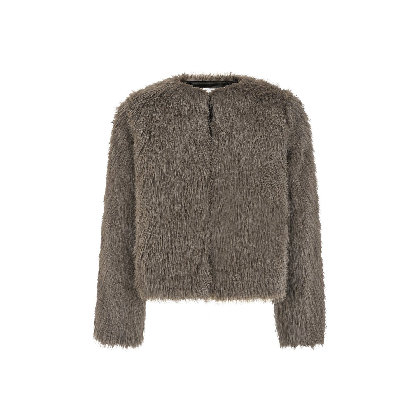 Soft Rebels Estelle Faux Fur Jacket Bruin Dames