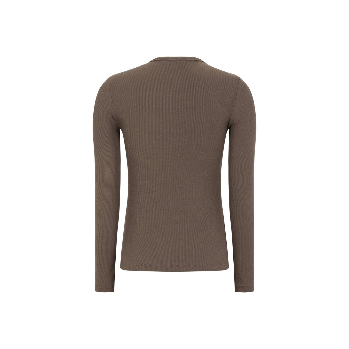 Soft Rebels Fenja Ls O-neck Top Bruin Dames