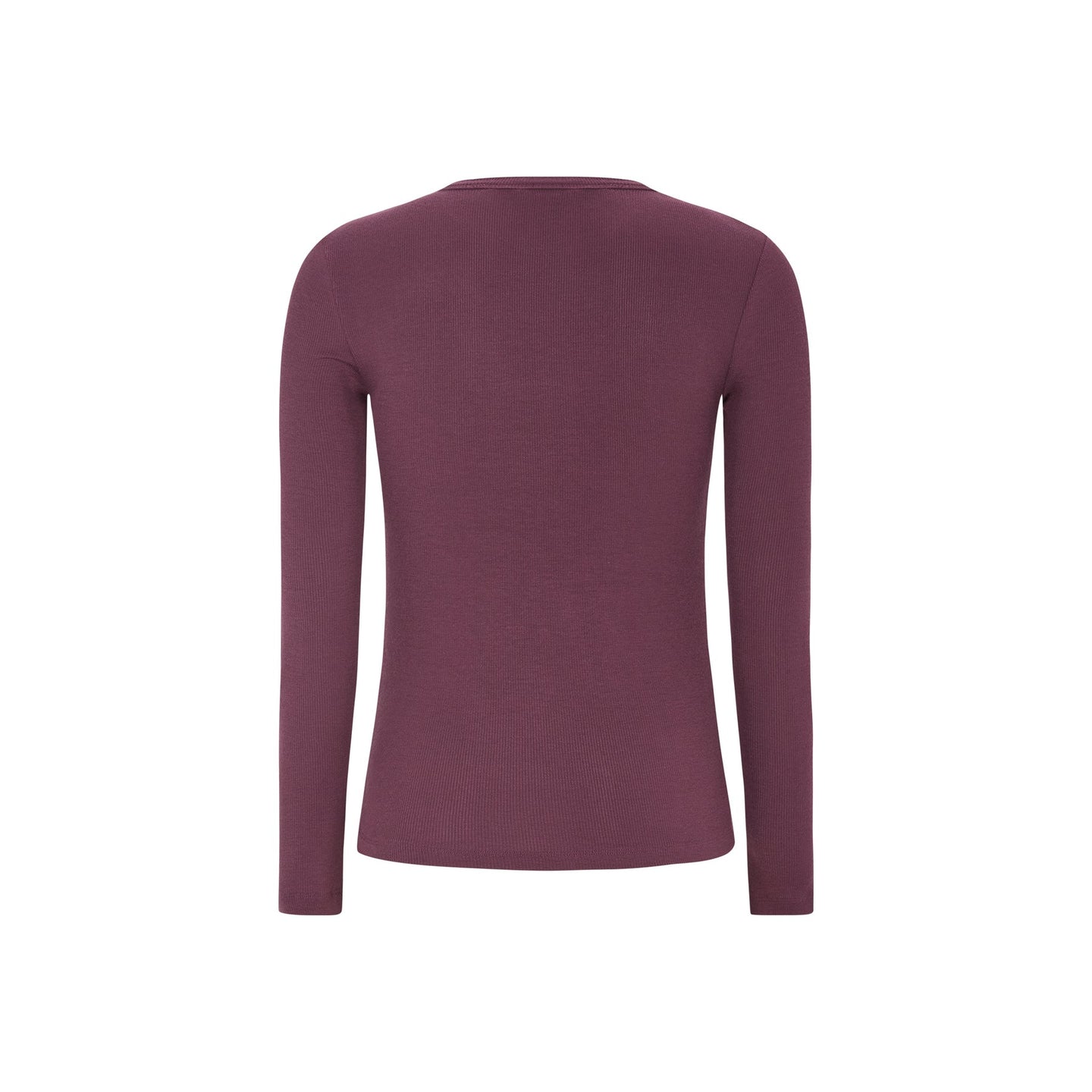Soft Rebels Fenja Ls O-neck Top Donkerrood Dames