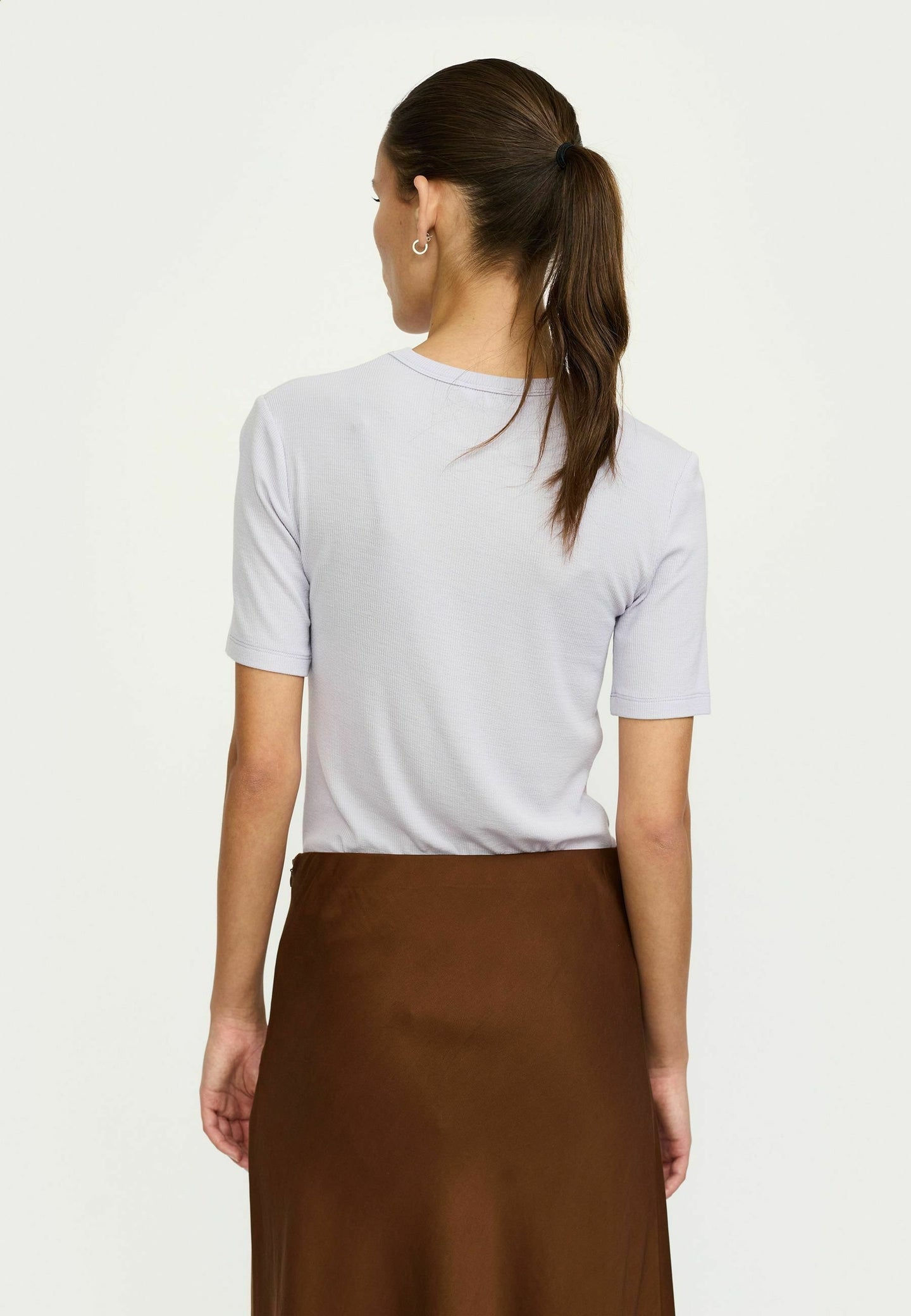 Soft Rebels Fenja Ss Top Lichtpaars Dames
