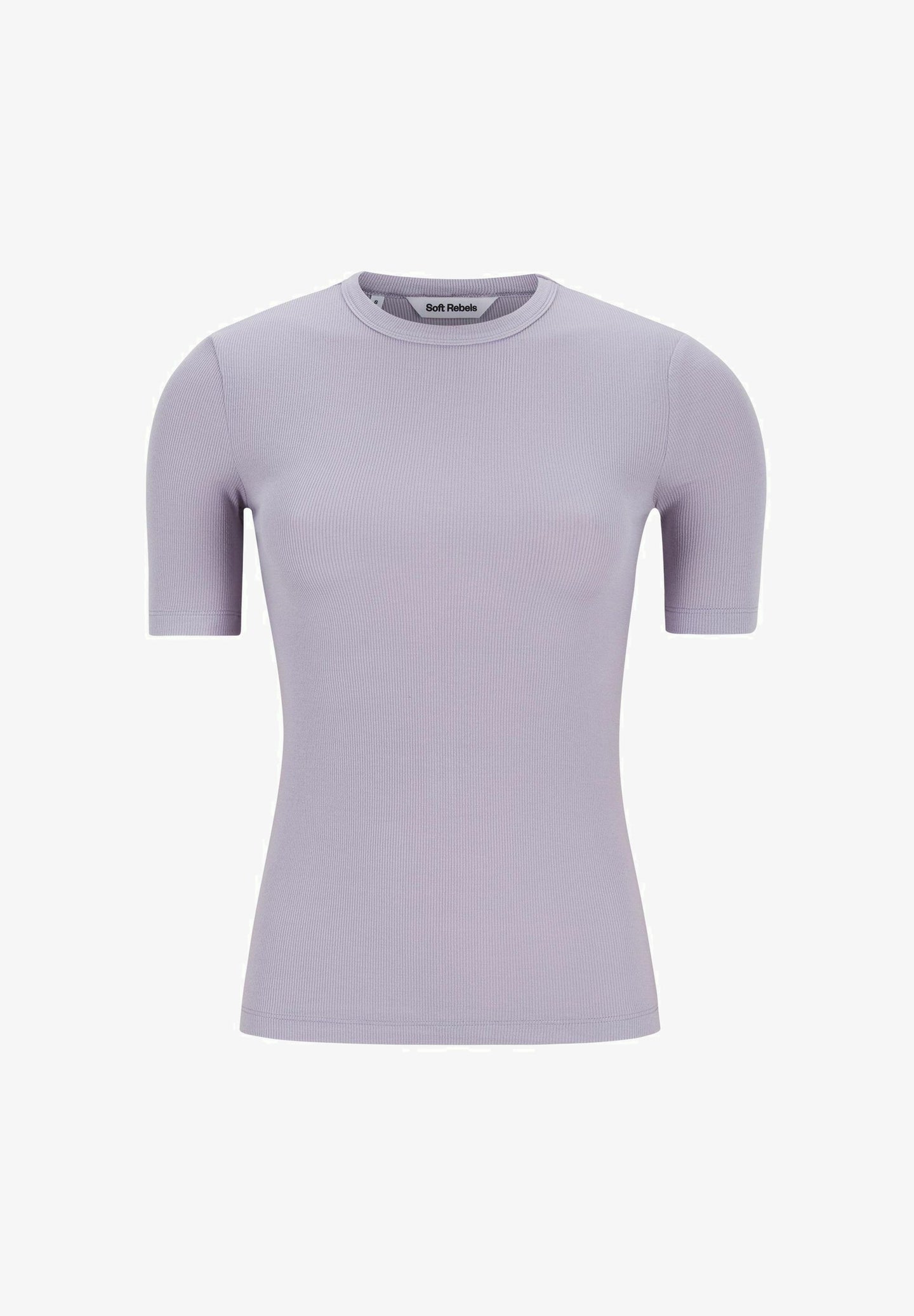 Soft Rebels Fenja Ss Top Lichtpaars Dames