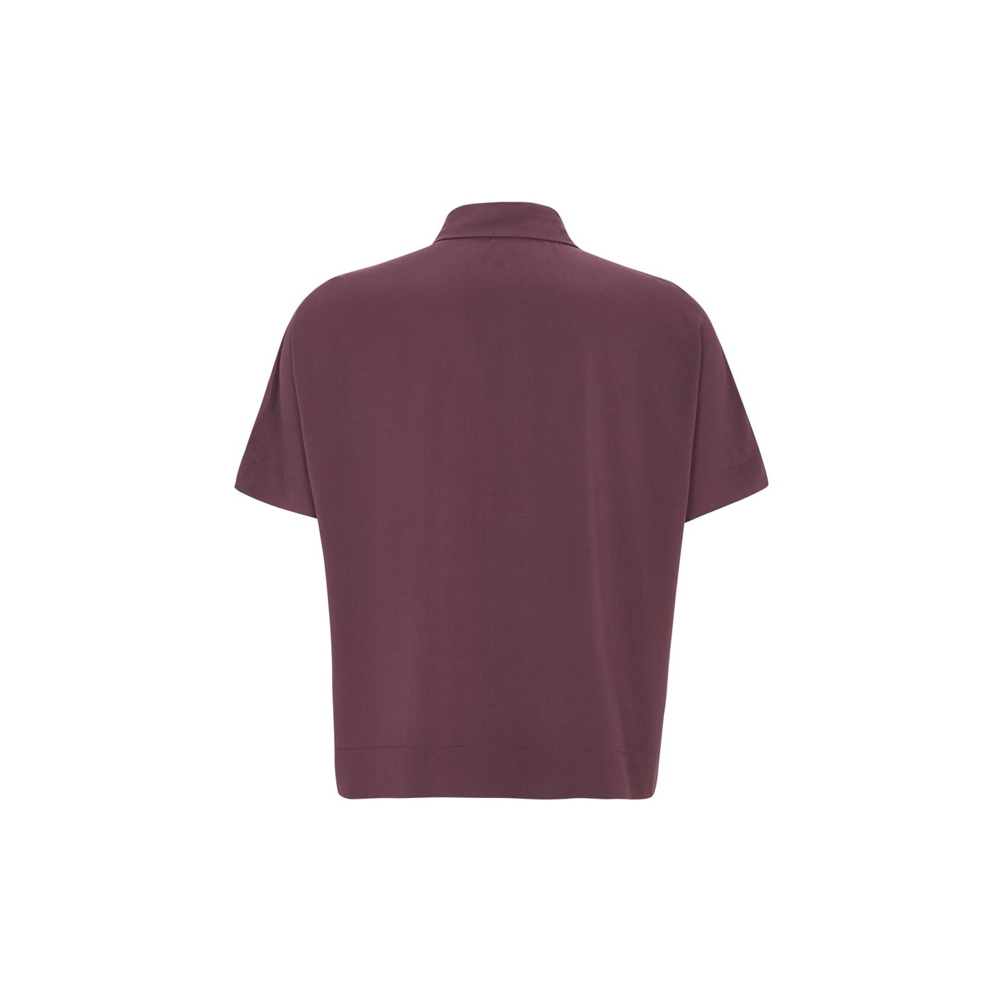 Soft Rebels Freedom Ss Shirt Donkerrood Dames