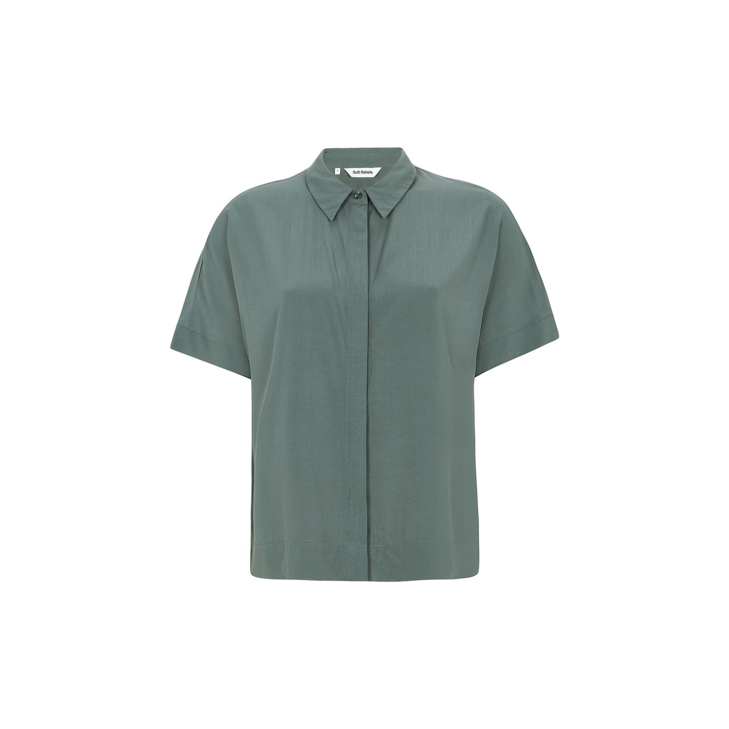 Soft Rebels Freedom Ss Shirt Groen Dames
