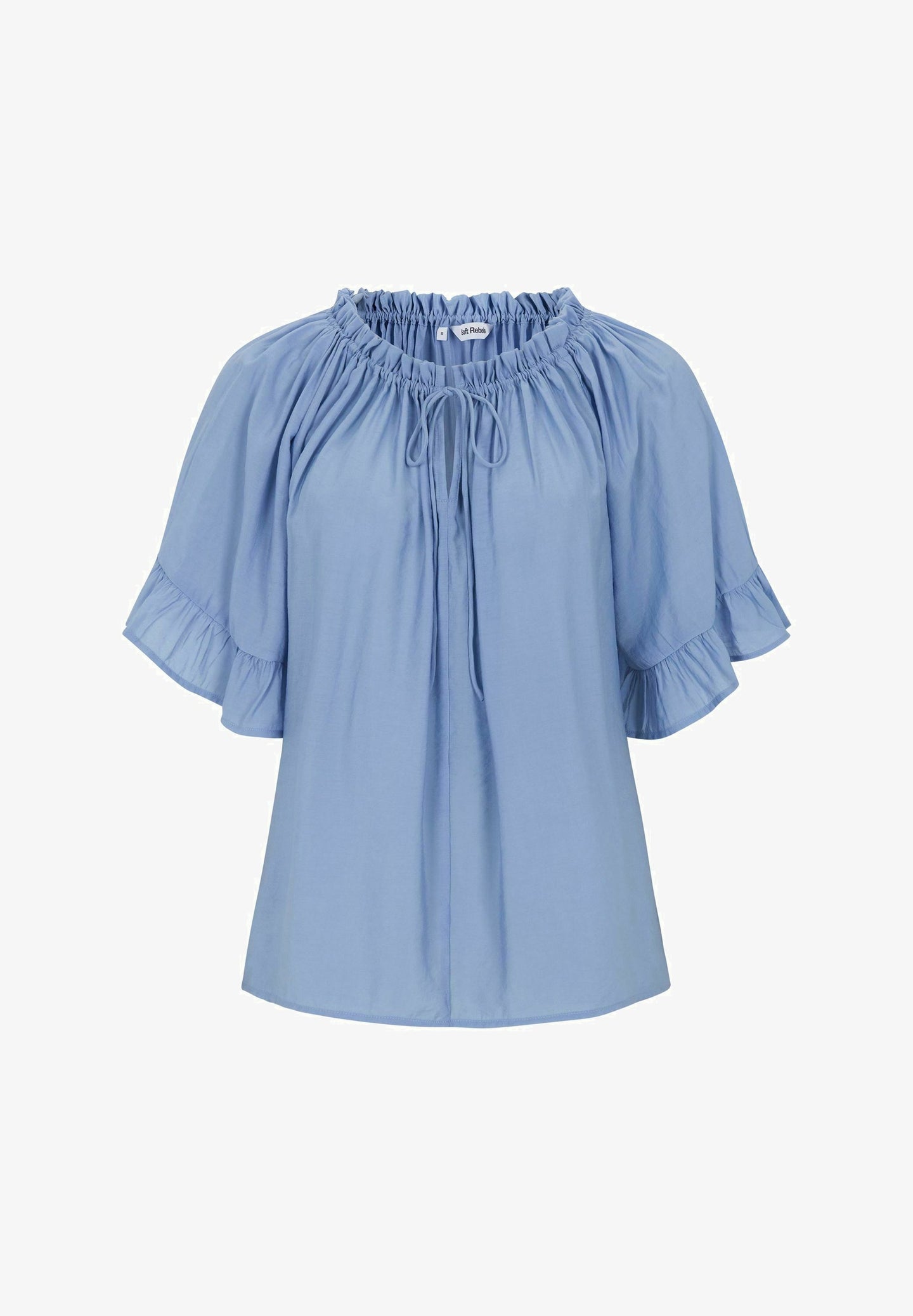 Soft Rebels Haina Blouse Blauw Dames