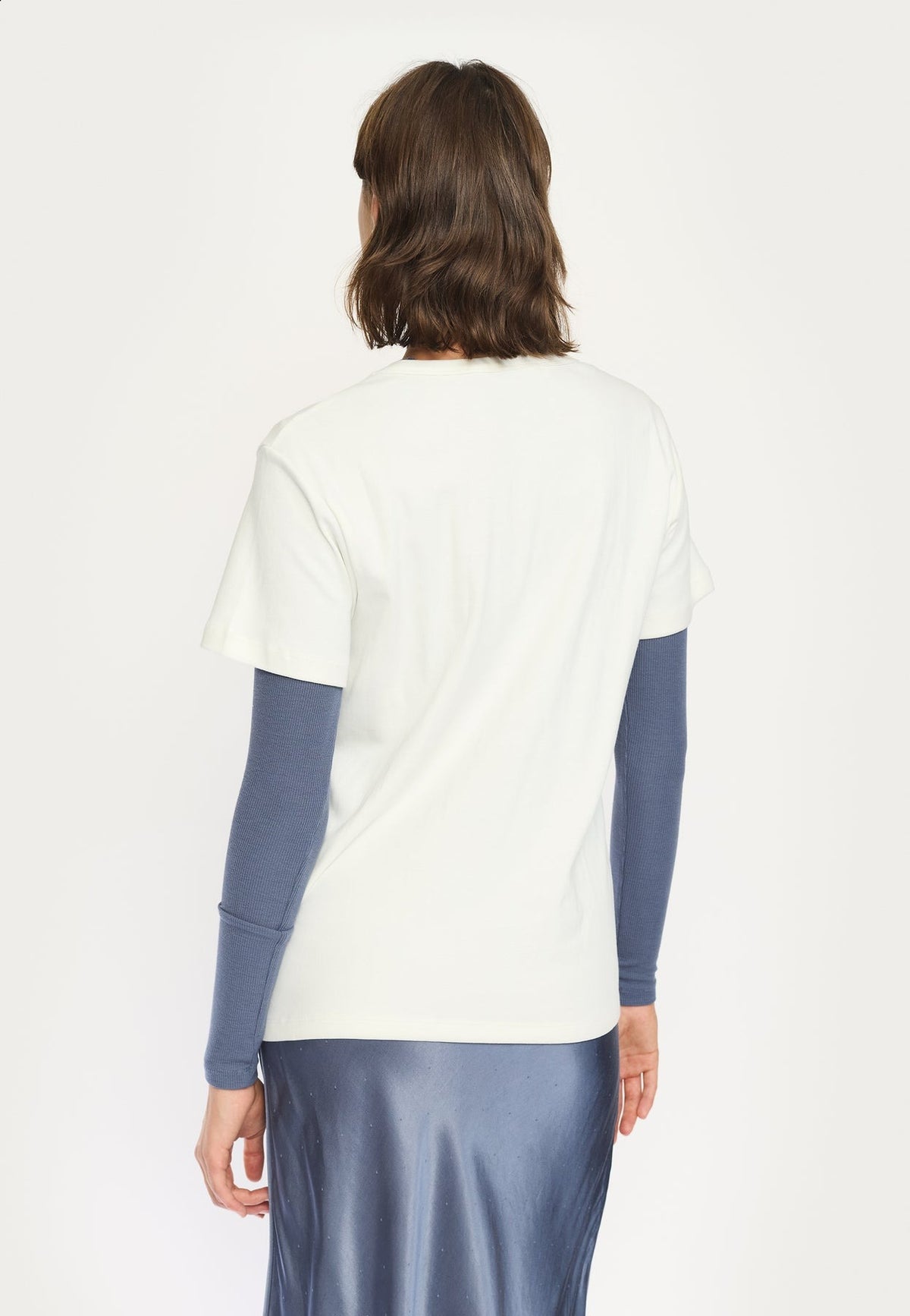 Soft Rebels Hella T- Wit Dames